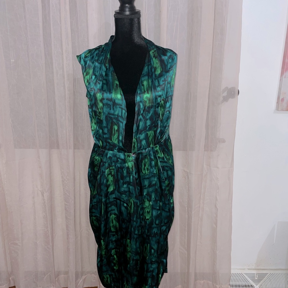Burning Torch Silk Dress - image 2